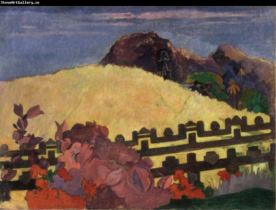 Paul Gauguin The Sacred Mountain